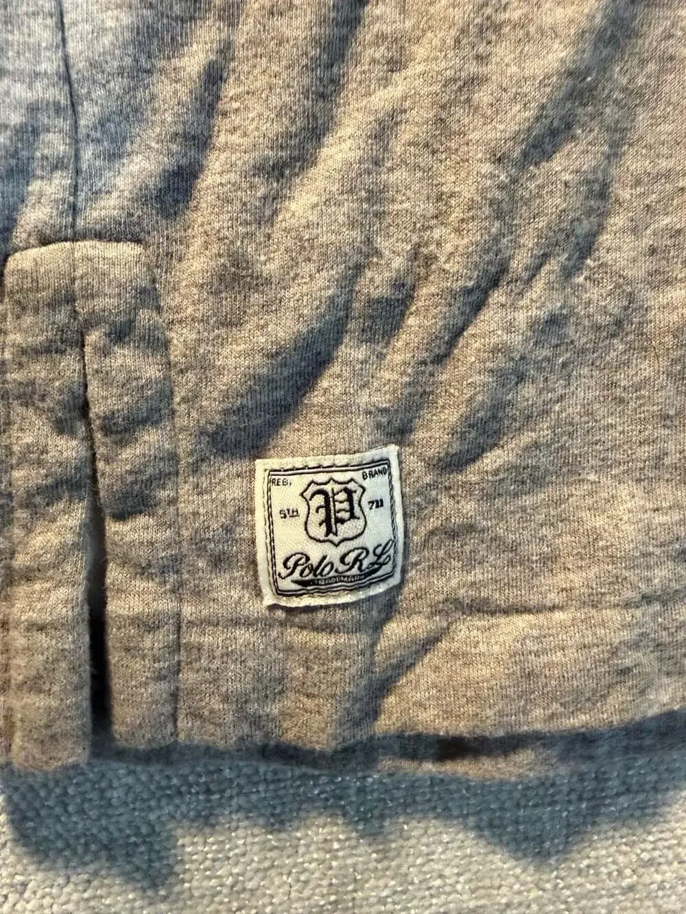Polo Ralph Lauren Long Sleeve Henley Shirt Gray Size XL